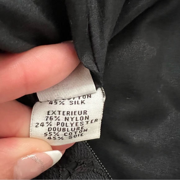 Diane von Furstenberg Black Lace Detail Dress - Picture 7 of 8